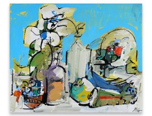 Painting by Francesco D'Adamo