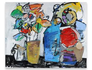 A painting from Things series by Francesco D'Adamo