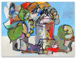 A painting by Francesco D'Adamo