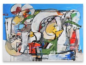 A painting from Things series by Francesco D'Adamo