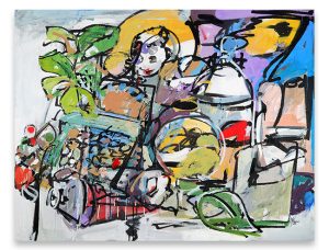 A painting from Things series by Francesco D'Adamo