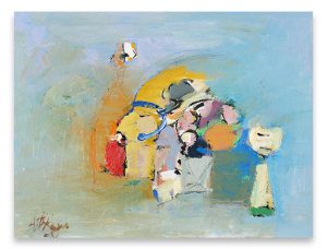 A painting by Francesco D'Adamo