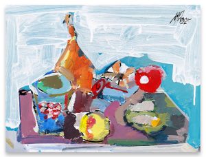 A painting by Francesco D'Adamo